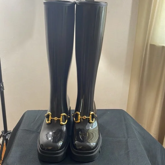 Gucci knee-high boot with Horsebit 6 - Picture 2 of 8